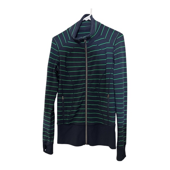 Lululemon Athletica Blue and Green Utility Jacket - Picture 1 of 5